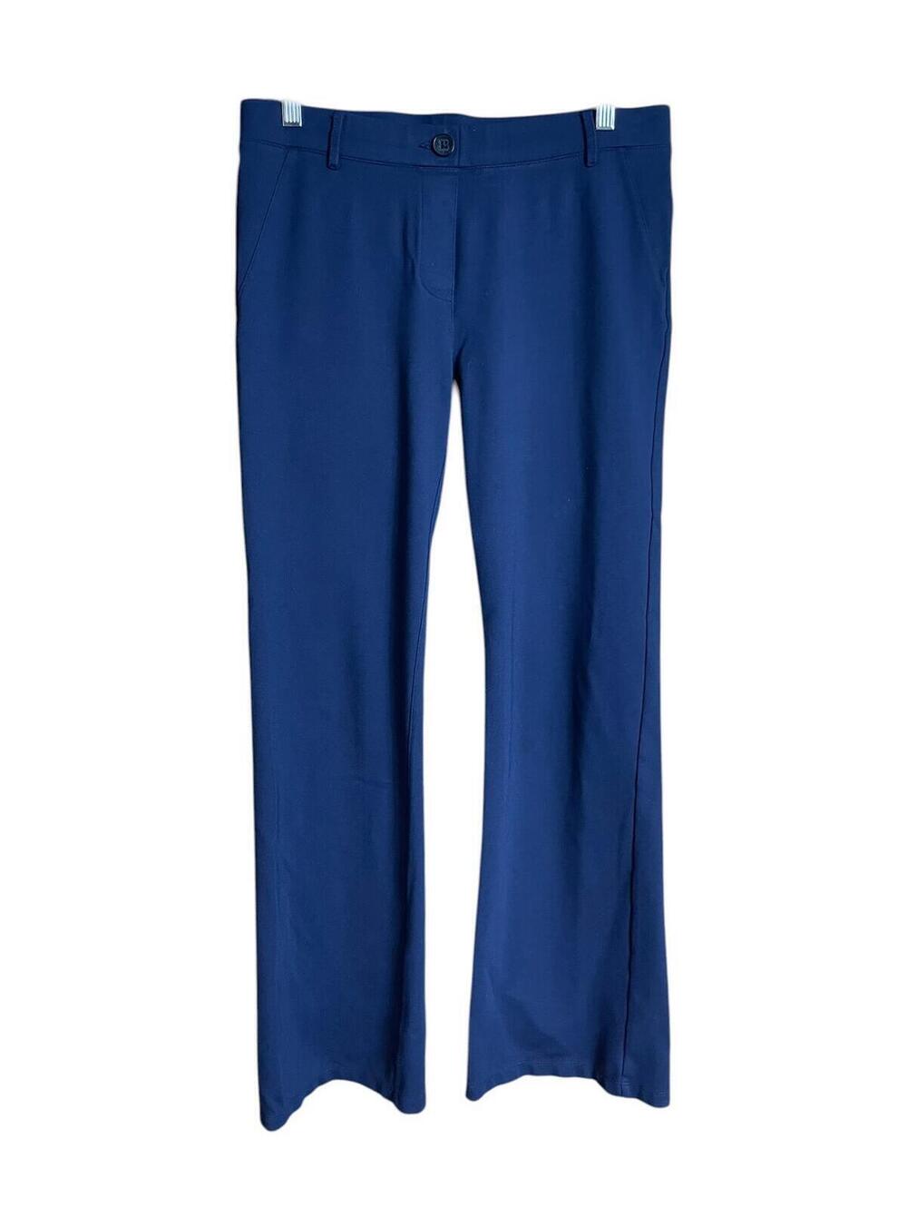 Betabrand career knit navy pants large